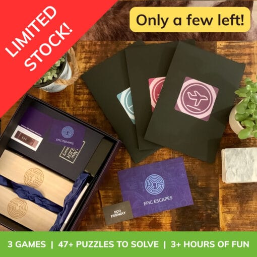 Escape Room In A Box - 3 Game Bundle