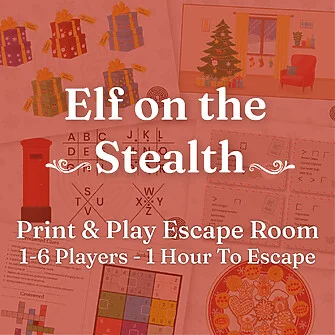 Elf on the Stealth Christmas Escape Room Teaser