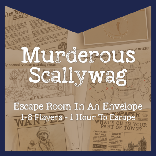 Escape Room In An Envelope | The Murderous Scallywag